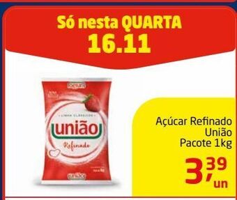 Tenda Atacado Açúcar refinado união kg oferta