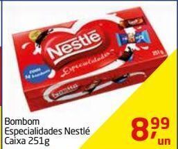 Tenda Atacado Bombom especialidades nestlé 251g oferta