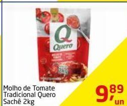 Tenda Atacado Molho de tomate quero 2kg oferta