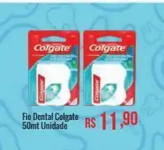 Mart Minas Fio dental colgate 50mt unidade oferta