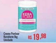 Creme pentear keraform 1kg unidade