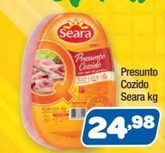 Costazul Supermercados Presunto cozido seara kg oferta