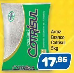 Costazul Supermercados Arroz branco cotrisul 5kg oferta