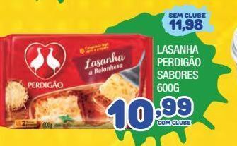 Costazul Supermercados Lasanha perdigão 600g oferta
