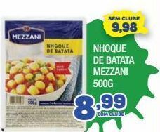 Costazul Supermercados Nhoque de batata mezzani 500g oferta
