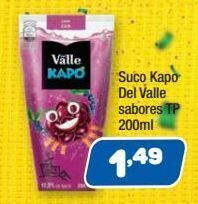 Costazul Supermercados Suco kapo del valle 200ml oferta