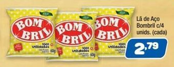 Costazul Supermercados La de aço bombril 4un oferta