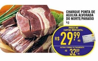 Mercantil Rodrigues Charque ponta de agulha alvorada do norte/paraíso kg oferta