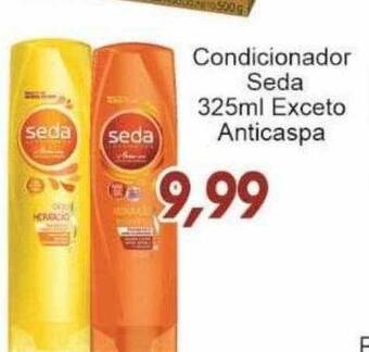 Condicionador seda exceto anticaspa