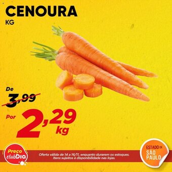Dia Cenoura 1kg oferta