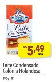 Supermercados Condor Leite condensado Colonia Holandesa 395g oferta