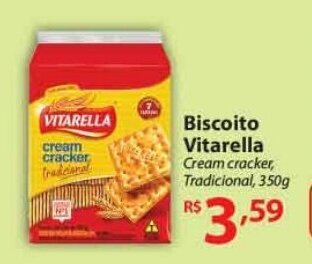 Super Bompreço Biscoito Vitarella 350g oferta