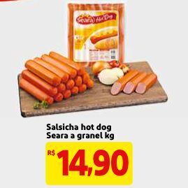 Mercado Extra Salsicha hot dog oferta
