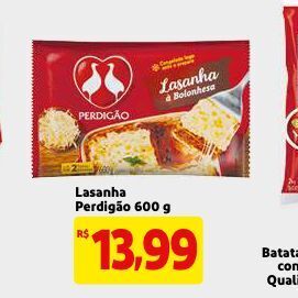 Mercado Extra Lasanha perdigão oferta