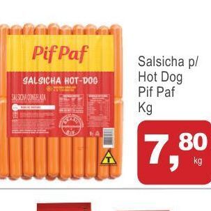 Mineirão Atacarejo Salsicha para hot dog oferta