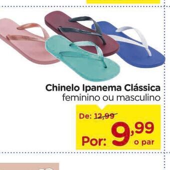 Carrefour Chinelo ipanema clássica oferta