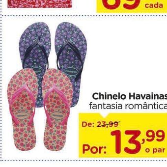 Carrefour Chinelo havaianas oferta