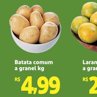 Mini Extra Batata comum oferta