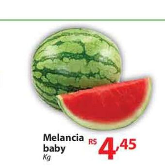 Super Bompreço Melancia baby oferta