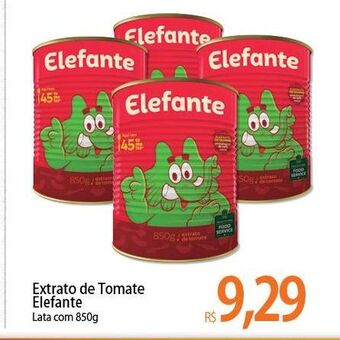 Atacadão Extrato de tomate elefante oferta