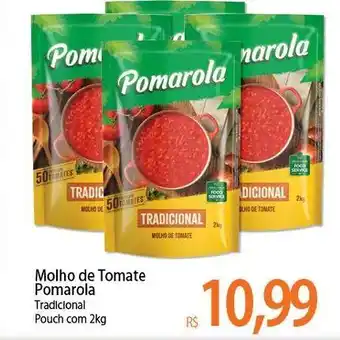 Molho de tomate pomarola
