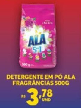 Detergente em po Ala Fragrancias 500g