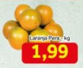 Shibata Supermercados Laranja Pera 1kg oferta