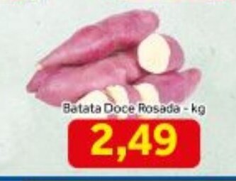 Shibata Supermercados Batata Doce Rosada 1kg oferta