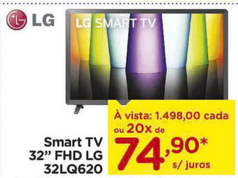 Carrefour Smart Tv 32" FHD LG oferta