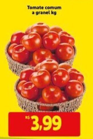 Extra Supermercado Tomate comum a granel 1kg oferta
