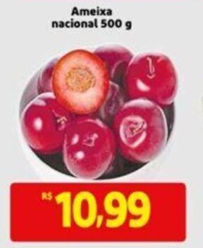 Extra Supermercado Ameixa Nacional 500g oferta