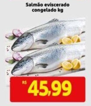 Salmao Eviscerado congelado 1kg