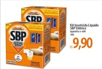 Atacadão Kit Inseticida Liquido SBP Eletrico oferta
