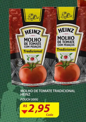 Assaí Atacadista Molho de Tomate Tradicional Heinz 300g oferta