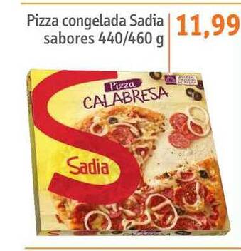 Sonda Pizza Congelada Sadia Sabores 440/460g oferta