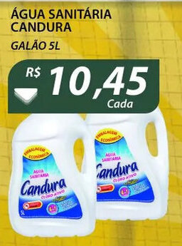 Assaí Atacadista Agua Sanitaria Candura 5L oferta