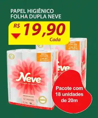 Assaí Atacadista Papel Higiénico Neve oferta