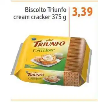 Biscoito Triunfo Cream Cracker 375g