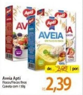 Atacadão Aveia Apti 150g oferta