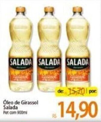 Atacadão Oleo de Girassol Salada 900ml oferta