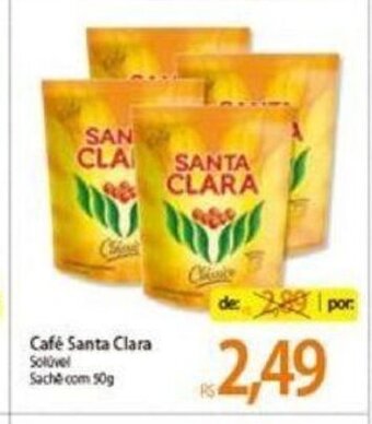 Atacadão Cafe Santa Clara 50g oferta