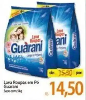 Atacadão Lava roupas em po Guarabi 5kg oferta