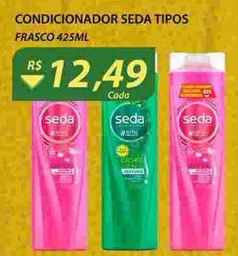Assaí Atacadista Condicionador Seda tipos 425ml oferta
