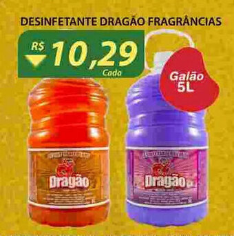 Assaí Atacadista Desinfetante Dragao Fragrancias 5L oferta