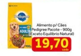 Shibata Supermercados Alimento p/ caes Pedigree pacote 900g oferta