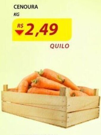 Assaí Atacadista Cenoura 1kg oferta