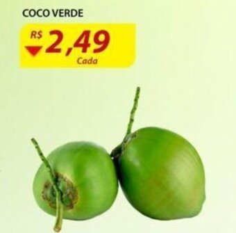 Assaí Atacadista Coco Verde un oferta