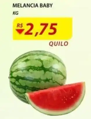 Assaí Atacadista Melancia baby 1kg oferta