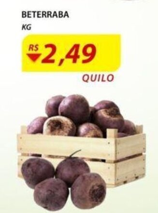 Assaí Atacadista Beterraba 1kg oferta