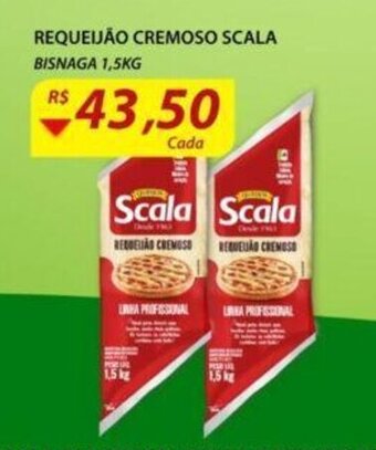 Assaí Atacadista Requeijao Cremoso Scala 1.5kg oferta